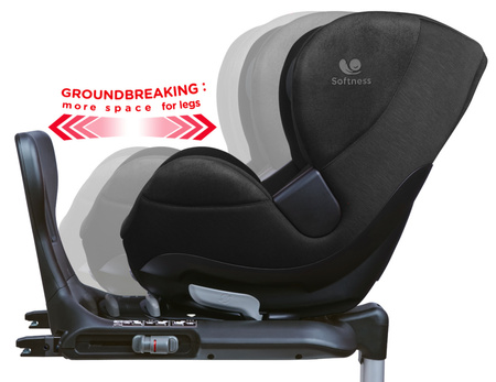 Renolux Gaia Obrotowy Fotelik Samochodowy i-Size (40-105 cm) CARBON