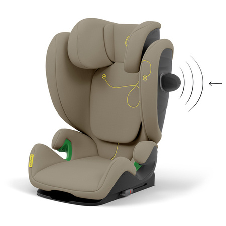 Cybex Solution G i-Fix Fotelik Samochodowy 15-50 kg Seashell Beige