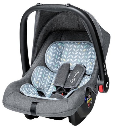 Lionelo Noa Plus Fotelik Samochodowy 0-13kg Grey Scandi
