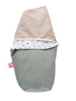 Motherhood Otulaczek  Kwadraty Różowe