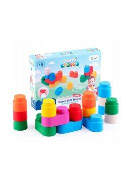 Dumel Klocki Super Miękkie 16 Sztuk