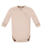 Poofi Body z Długim Rękawem Rozmiar 68 3-6m Latte