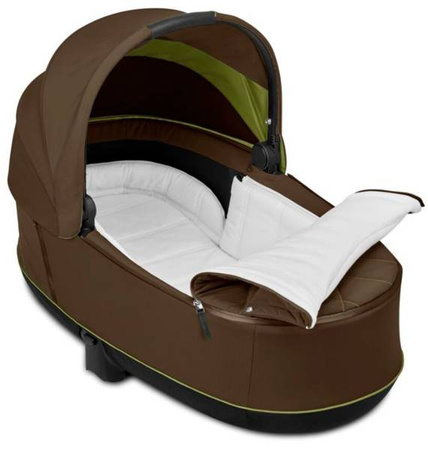 Cybex e-Priam 3.0 Wózek Głęboko-Spacerowy + Cloud Z Fotelik Samochodowy 0-13 kg Zestaw 3w1 Khaki Brown