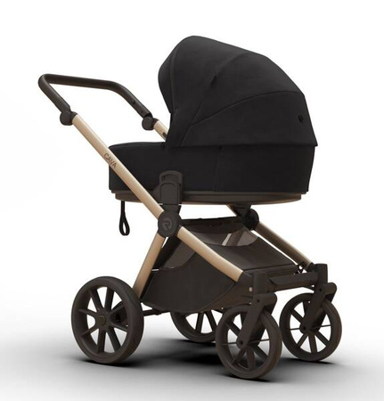 [OUTLET] Riko Cava Wózek Głęboko-Spacerowy 02 Coal