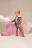 PINOKIO BLUZA ROZPINANA Z KAPTUREM HAPPINESS R. 80 ROZ CIEMNY