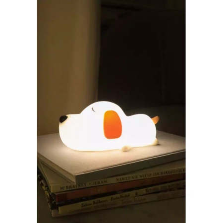 MYROYS Silikonowa Lampka Piesek