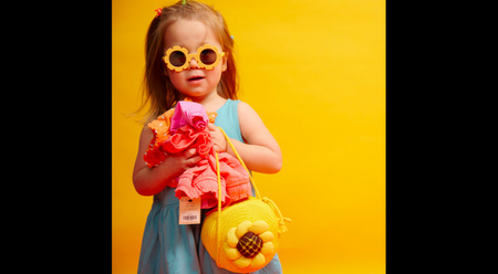 Babiators Flower O-FWR002-M Amber Lenses Rozmiar 3-5+ Sweet Sunflower