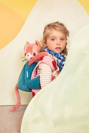 Lilliputiens Miękki plecak przytulanka Kotka Jeanne