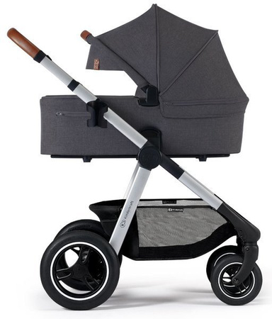 Kinderkraft Everyday Wózek Wielofunkcyjny 2w1 Dark Grey