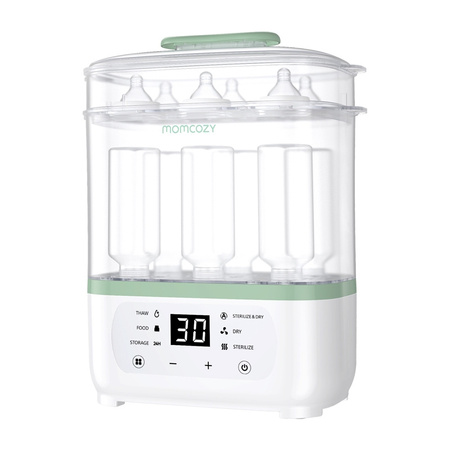 Momcozy 3-warstwowy Sterylizator i Suszarka do Butelek BS002-WH12NB-A