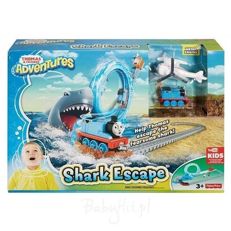 Fisher Price Tomek i Przyjaciele Adventures Ucieczka przed Rekinem