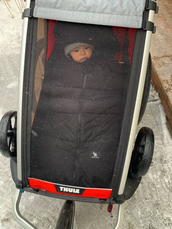 Cottonmoose Śpiworek North Szary