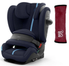 Cybex Pallas G2 Fotelik Samochodowy 9-50 kg Ocean Blue Plus + Babysafe Nakładka