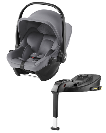 [OUTLET] Britax Baby-Safe Core Fotelik Samochodowy 40-83cm Frost Grey + Britax Baby Safe Core Base Baza Do Fotelika Baby Safe Core