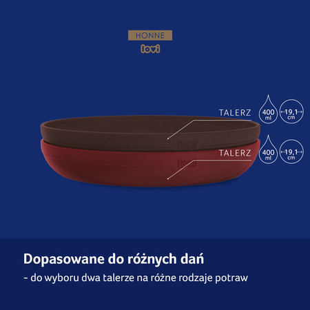 Lovi Zestaw Naczyń Z Kubkiem + Pierwsza Łyżeczka Do Karmienia 21/532 Tamarillo