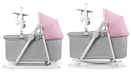 Kinderkraft Nola Leżaczek 5w1 Peony Rose