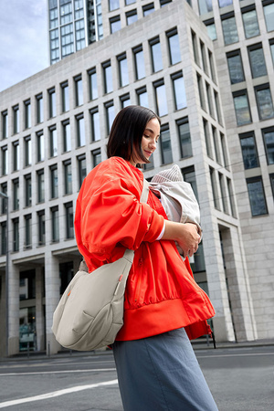 Lassig Green Label Torba dla mam z akcesoriami Lunua Bum Bag beige