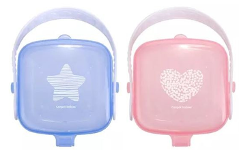 Canpol Babies Pastelove Pojemnik Na Smoczek 56/013 Blue/Pink
