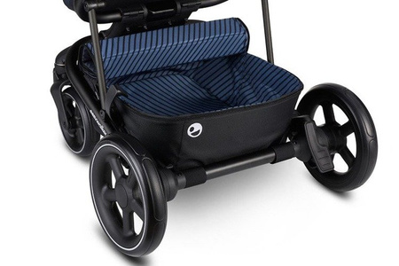 Easywalker Harvey 2  Premium Wózek Spacerowy  Sapphire Blue  (zawiera stelaż, siedzisko z budką, pałąk, folię przeciwdesz. i adapter wysokości) Sapphire Blue