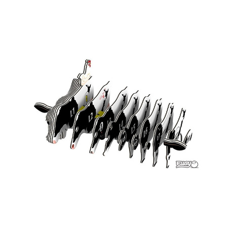 Eugy Eko 3D Układanka Krowa