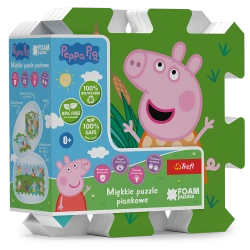 Trefl Układanka Puzzlopianka Świnka Peppa