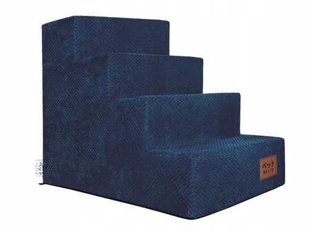 Petto Schodki Dla Psa Takai 4 Stopnie Granatowe