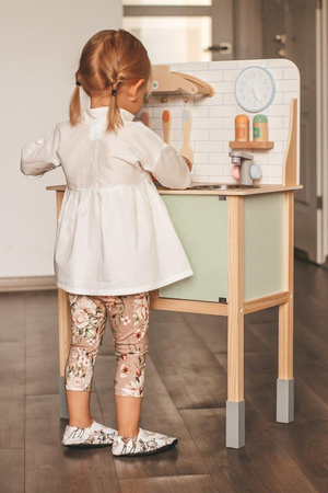 Joueco Drewniana kuchnia z akcesoriami