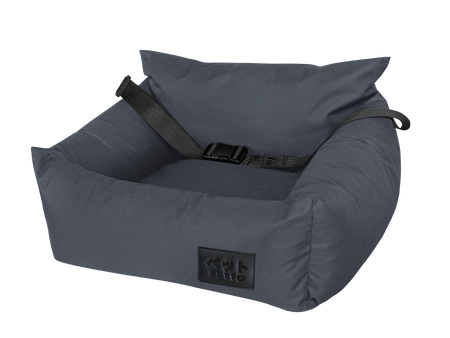 Petto Oi Active Single Siedzisko Samochodowe Fotelik Dla Psa Szary