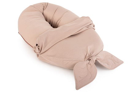 Poofi Nest Uniwersalna Poduszka Ciążowa Nugat