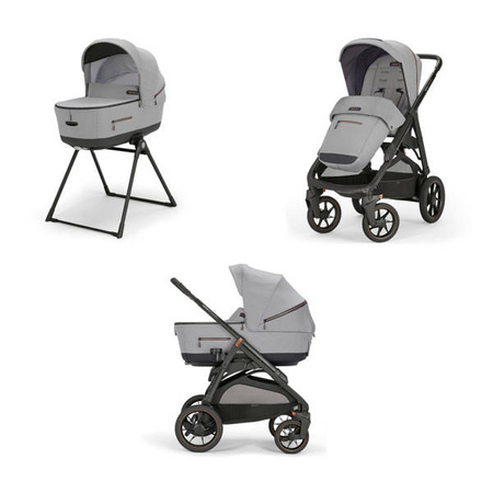 Inglesina Aptica XT Duo Wózek Głęboko-Spacerowy + Stojak Na Gondolę Horizon Grey 2023