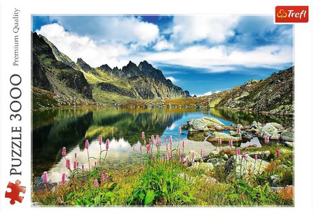 Trefl Staroleśniański Staw Tatry Słowacja Puzzle 3000 Elementów