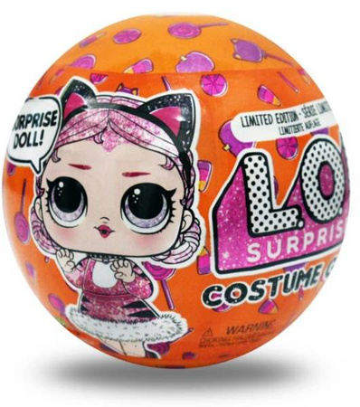 L.O.L. Surprise! Spooky Supreme Halloween Baby Cat Lalka w Kuli 578147