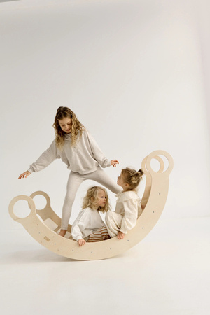 Baby Wood Bujak Drewniany XL Naturalny