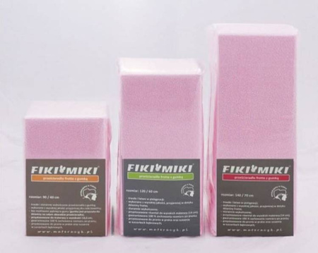 Fiki Miki Frotta Prześcieradło 120/60 różowe