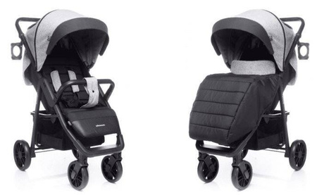4BABY Wózek spacerowy Moody Dark Turkus