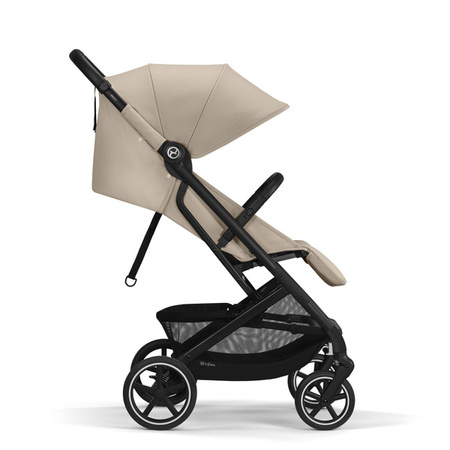 [OUTLET] Cybex Beezy Wózek Spacerowy Rama Czarna Almond Beige 2024