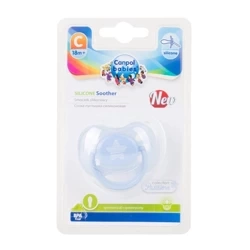 Canpol Babies Smoczek uspokajający silik. symetryczny +18 m-cy Pastelove