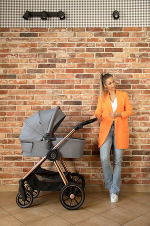 Zokky Ozz Wózek Głęboko-Spacerowy 2w1 Graphit