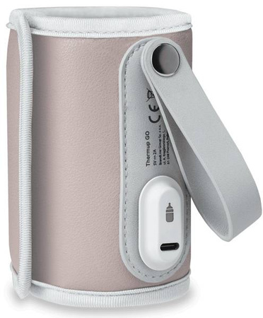 Lionelo Thermup Go Przenośny Podgrzewacz Do Butelek Pink Baby