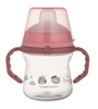 Canpol Babies FirstCup Kubek z Silikonowym Ustnikiem 150ml Bonjour Paris Różowy 56/612_pin