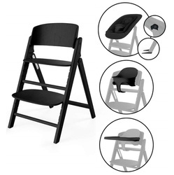 Cybex Click & Fold Krzesełko Do Karmienia Z Bujakiem i Tacką 4w1 Stunning Black