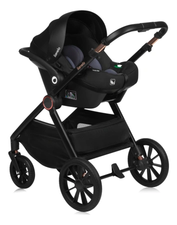 Lionelo Layla Wózek Głęboko-Spacerowy 3w1 Brown Rust