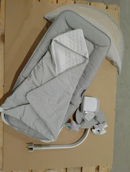 [OUTLET] Kinderkraft Felio Leżaczek 0-18kg Stone Grey