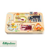 Lilliputiens Drewniana Tablica Labirynt Sensoryczny Farma 18 m+