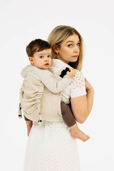 LennyLamb Nosidło Klamrowe Onbuhimo Z Tkaniny Skośno-Krzyżowej (58% Bawełna, 42% Wiskoza Bambusowa), Rozmiar Standard - Track