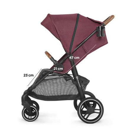 [OUTLET] Kinderkraft Grande New 2023 Wózek Spacerowy Black