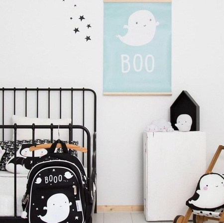 Petit Monkey Miękka Pastelowa Lampka Nocna LED  Duszek