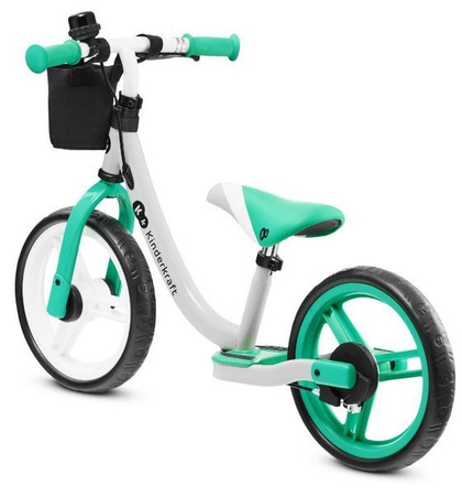 Kinderkraft Space Rowerek Biegowy Light Green + Kinderkraft Safety Kask