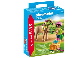 Dziewczynka z kucykiem Playmobil 70060