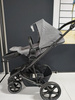 [OUTLET] Easywalker Harvey 3 Wózek Spacerowy Fossil Grey (zawiera stelaż, siedzisko z budką i pałąkiem z ekoskóry)